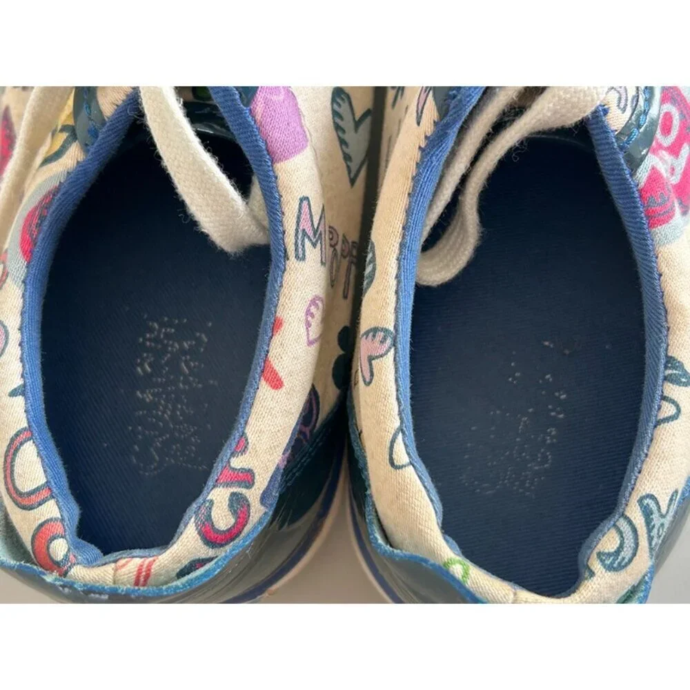 Coach Leatherware‎ Womens Multicolor Poppy Barrett Lace-Up Sneakers Size 5.5B